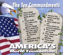 10 Commandments Magnet